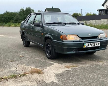 Зеленый ВАЗ 2115 Самара, объемом двигателя 1.6 л и пробегом 261 тыс. км за 2849 $, фото 2 на Automoto.ua