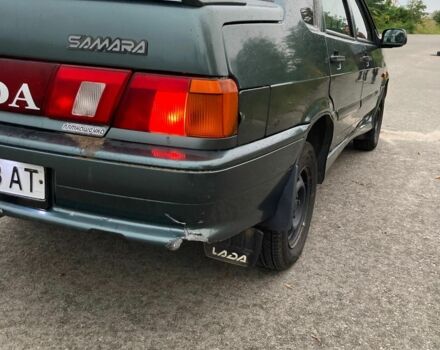 Зеленый ВАЗ 2115 Самара, объемом двигателя 1.6 л и пробегом 261 тыс. км за 2849 $, фото 6 на Automoto.ua