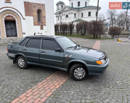 Зеленый ВАЗ 2115 Самара, объемом двигателя 1.6 л и пробегом 36 тыс. км за 4350 $, фото 3 на Automoto.ua