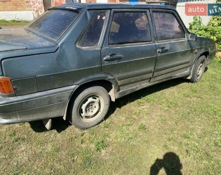 Зеленый ВАЗ 2115 Самара, объемом двигателя 1.6 л и пробегом 160 тыс. км за 1600 $, фото 1 на Automoto.ua