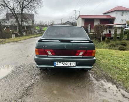 Зеленый ВАЗ 2115 Самара, объемом двигателя 1.6 л и пробегом 210 тыс. км за 2400 $, фото 2 на Automoto.ua