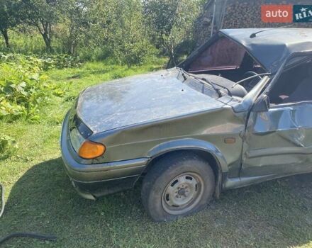 Зеленый ВАЗ 2115 Самара, объемом двигателя 1.6 л и пробегом 160 тыс. км за 1600 $, фото 8 на Automoto.ua