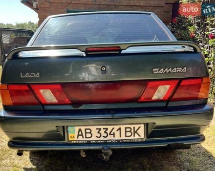 Зелений ВАЗ 2115 Самара, об'ємом двигуна 1.6 л та пробігом 152 тис. км за 2150 $, фото 3 на Automoto.ua