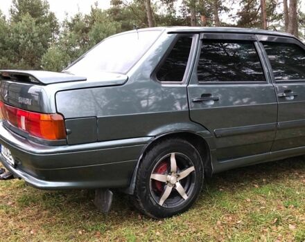 Зеленый ВАЗ 2115 Самара, объемом двигателя 1.6 л и пробегом 245 тыс. км за 2450 $, фото 6 на Automoto.ua