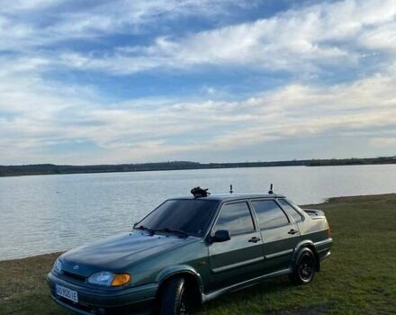 Зеленый ВАЗ 2115 Самара, объемом двигателя 1.6 л и пробегом 113 тыс. км за 3200 $, фото 16 на Automoto.ua