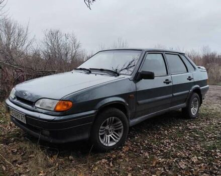 Зеленый ВАЗ 2115 Самара, объемом двигателя 1.6 л и пробегом 108 тыс. км за 2400 $, фото 3 на Automoto.ua