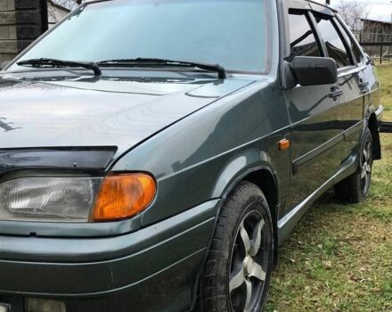 Зеленый ВАЗ 2115 Самара, объемом двигателя 1.6 л и пробегом 245 тыс. км за 2450 $, фото 13 на Automoto.ua