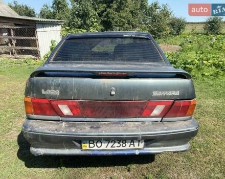 Зеленый ВАЗ 2115 Самара, объемом двигателя 1.6 л и пробегом 160 тыс. км за 1600 $, фото 11 на Automoto.ua