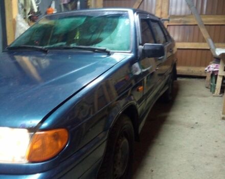 Зеленый ВАЗ 2115 Самара, объемом двигателя 1.6 л и пробегом 233 тыс. км за 1300 $, фото 4 на Automoto.ua