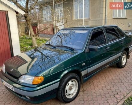Зелений ВАЗ 2115 Самара, об'ємом двигуна 1.5 л та пробігом 86 тис. км за 1400 $, фото 1 на Automoto.ua