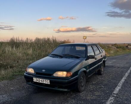 Зелений ВАЗ 2115 Самара, об'ємом двигуна 1.5 л та пробігом 150 тис. км за 998 $, фото 1 на Automoto.ua