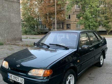 Зеленый ВАЗ 2115 Самара, объемом двигателя 1.5 л и пробегом 300 тыс. км за 1450 $, фото 1 на Automoto.ua