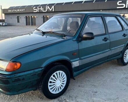 Зеленый ВАЗ 2115 Самара, объемом двигателя 1.5 л и пробегом 172 тыс. км за 900 $, фото 1 на Automoto.ua