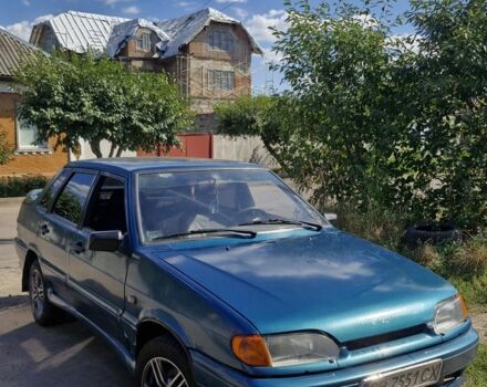 Зелений ВАЗ 2115 Самара, об'ємом двигуна 1.5 л та пробігом 250 тис. км за 1402 $, фото 1 на Automoto.ua