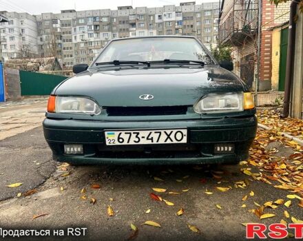 Зеленый ВАЗ 2115 Самара, объемом двигателя 1.6 л и пробегом 200 тыс. км за 1150 $, фото 1 на Automoto.ua