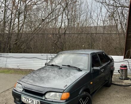 Зелений ВАЗ 2115 Самара, об'ємом двигуна 1.5 л та пробігом 326 тис. км за 1600 $, фото 1 на Automoto.ua
