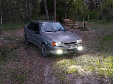 Зеленый ВАЗ 2115 Самара, объемом двигателя 1.5 л и пробегом 296 тыс. км за 1500 $, фото 1 на Automoto.ua