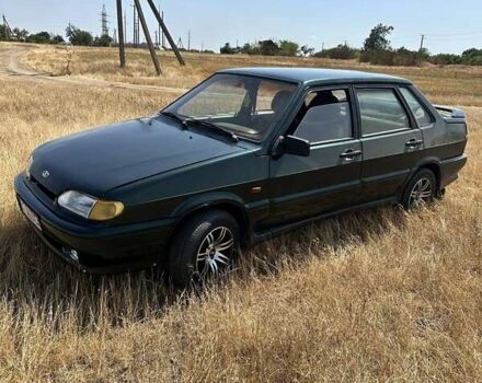 Зелений ВАЗ 2115 Самара, об'ємом двигуна 1.5 л та пробігом 286 тис. км за 1800 $, фото 1 на Automoto.ua