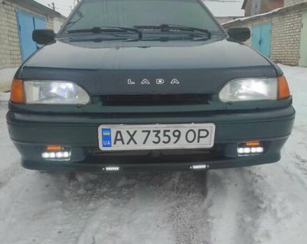 Зеленый ВАЗ 2115 Самара, объемом двигателя 1.5 л и пробегом 210 тыс. км за 1400 $, фото 1 на Automoto.ua
