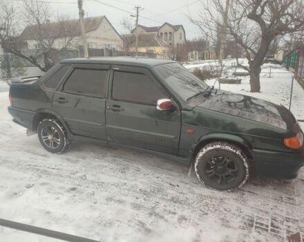 Зеленый ВАЗ 2115 Самара, объемом двигателя 1.5 л и пробегом 200 тыс. км за 2000 $, фото 1 на Automoto.ua