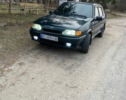 Зелений ВАЗ 2115 Самара, об'ємом двигуна 1.5 л та пробігом 240 тис. км за 1550 $, фото 1 на Automoto.ua