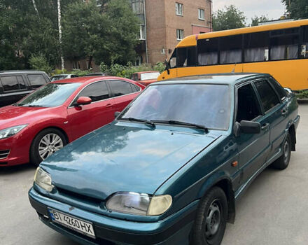 Зелений ВАЗ 2115 Самара, об'ємом двигуна 1.5 л та пробігом 180 тис. км за 1650 $, фото 1 на Automoto.ua