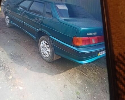 Зелений ВАЗ 2115 Самара, об'ємом двигуна 1.5 л та пробігом 200 тис. км за 1570 $, фото 1 на Automoto.ua
