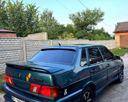 Зелений ВАЗ 2115 Самара, об'ємом двигуна 1.5 л та пробігом 250 тис. км за 1250 $, фото 1 на Automoto.ua