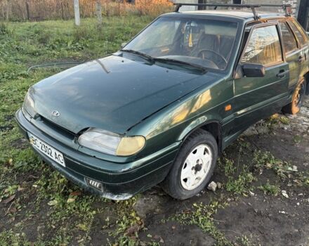Зеленый ВАЗ 2115 Самара, объемом двигателя 1.5 л и пробегом 1 тыс. км за 800 $, фото 1 на Automoto.ua