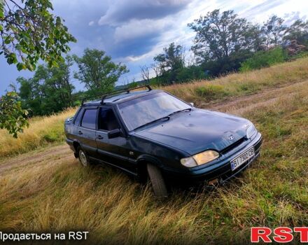 Зелений ВАЗ 2115 Самара, об'ємом двигуна 1.6 л та пробігом 250 тис. км за 999 $, фото 1 на Automoto.ua