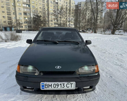 Зеленый ВАЗ 2115 Самара, объемом двигателя 1.5 л и пробегом 300 тыс. км за 1000 $, фото 1 на Automoto.ua