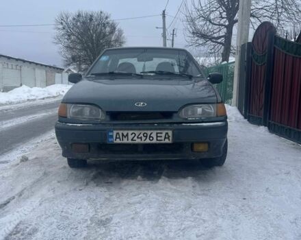 Зеленый ВАЗ 2115 Самара, объемом двигателя 1.5 л и пробегом 150 тыс. км за 1500 $, фото 1 на Automoto.ua