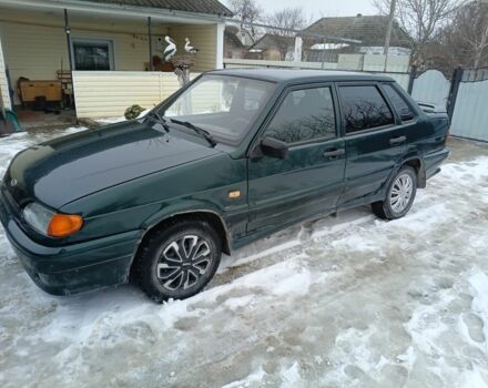 Зеленый ВАЗ 2115 Самара, объемом двигателя 1.5 л и пробегом 250 тыс. км за 990 $, фото 1 на Automoto.ua