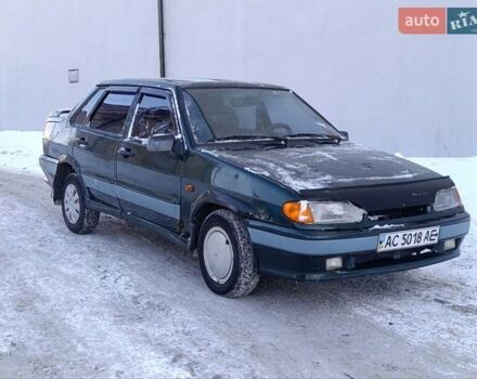 Зелений ВАЗ 2115 Самара, об'ємом двигуна 1.5 л та пробігом 271 тис. км за 950 $, фото 1 на Automoto.ua
