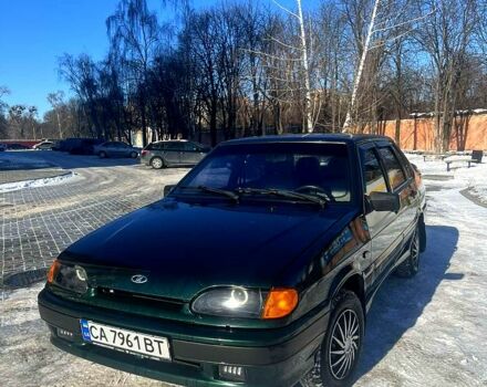 Зелений ВАЗ 2115 Самара, об'ємом двигуна 1.5 л та пробігом 52 тис. км за 2600 $, фото 1 на Automoto.ua