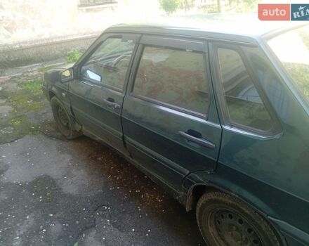 Зеленый ВАЗ 2115 Самара, объемом двигателя 1.5 л и пробегом 300 тыс. км за 1700 $, фото 1 на Automoto.ua