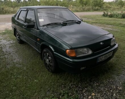 Зелений ВАЗ 2115 Самара, об'ємом двигуна 1.5 л та пробігом 81 тис. км за 2300 $, фото 1 на Automoto.ua