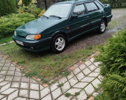 Зеленый ВАЗ 2115 Самара, объемом двигателя 1.5 л и пробегом 143 тыс. км за 2822 $, фото 1 на Automoto.ua