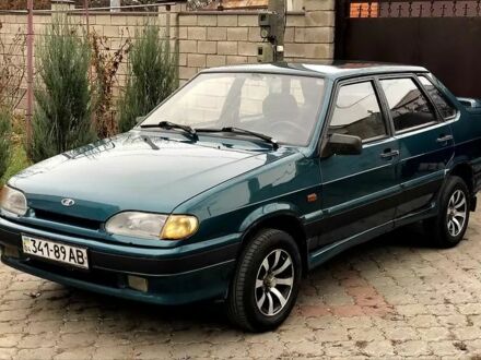 Зеленый ВАЗ 2115 Самара, объемом двигателя 1.6 л и пробегом 238 тыс. км за 910 $, фото 1 на Automoto.ua