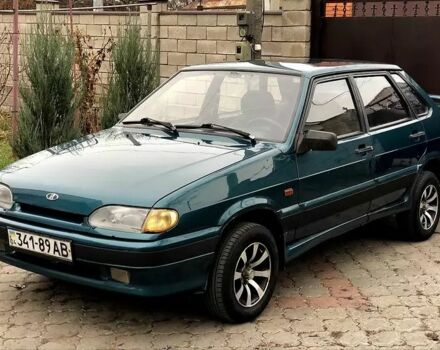 Зеленый ВАЗ 2115 Самара, объемом двигателя 1.6 л и пробегом 238 тыс. км за 910 $, фото 1 на Automoto.ua