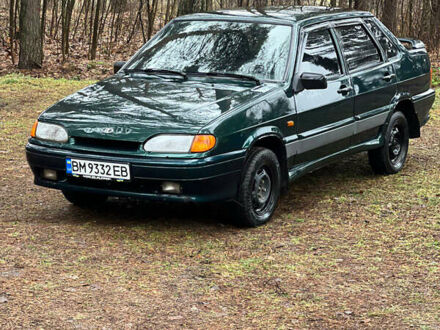 Зелений ВАЗ 2115 Самара, об'ємом двигуна 1.5 л та пробігом 203 тис. км за 1800 $, фото 1 на Automoto.ua