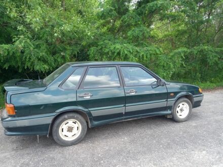 Зеленый ВАЗ 2115 Самара, объемом двигателя 1.5 л и пробегом 80 тыс. км за 2000 $, фото 1 на Automoto.ua