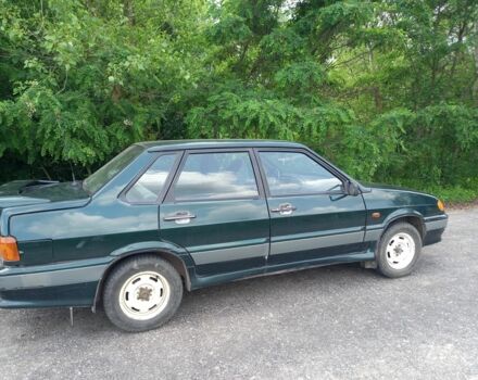 Зеленый ВАЗ 2115 Самара, объемом двигателя 1.5 л и пробегом 80 тыс. км за 2000 $, фото 1 на Automoto.ua