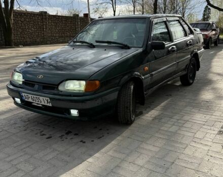 Зеленый ВАЗ 2115 Самара, объемом двигателя 1.5 л и пробегом 1000 тыс. км за 1250 $, фото 1 на Automoto.ua