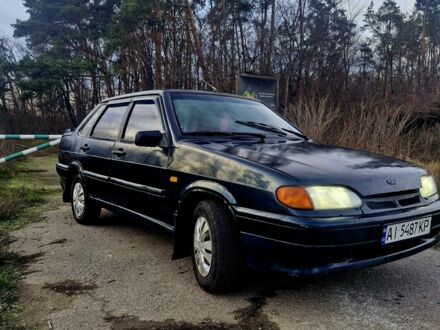 Зеленый ВАЗ 2115 Самара, объемом двигателя 1.5 л и пробегом 300 тыс. км за 1350 $, фото 1 на Automoto.ua