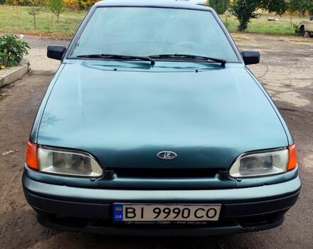 Зеленый ВАЗ 2115 Самара, объемом двигателя 1.5 л и пробегом 190 тыс. км за 1500 $, фото 1 на Automoto.ua