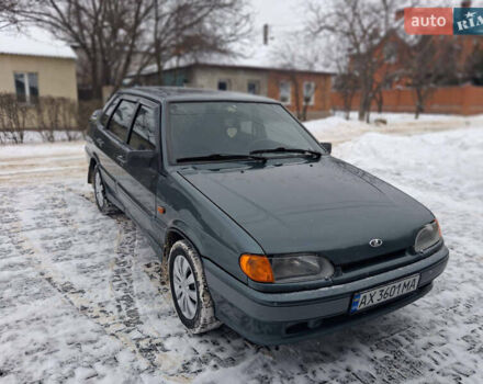 Зеленый ВАЗ 2115 Самара, объемом двигателя 1.6 л и пробегом 220 тыс. км за 2400 $, фото 1 на Automoto.ua