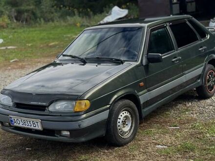 Зеленый ВАЗ 2115 Самара, объемом двигателя 1.5 л и пробегом 230 тыс. км за 1650 $, фото 1 на Automoto.ua