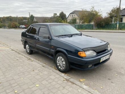 Зеленый ВАЗ 2115 Самара, объемом двигателя 1.5 л и пробегом 320 тыс. км за 1550 $, фото 1 на Automoto.ua