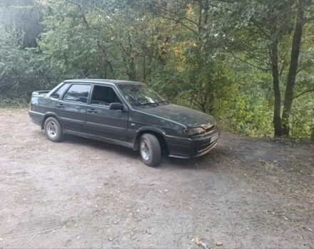 Зеленый ВАЗ 2115 Самара, объемом двигателя 0 л и пробегом 300 тыс. км за 2200 $, фото 1 на Automoto.ua